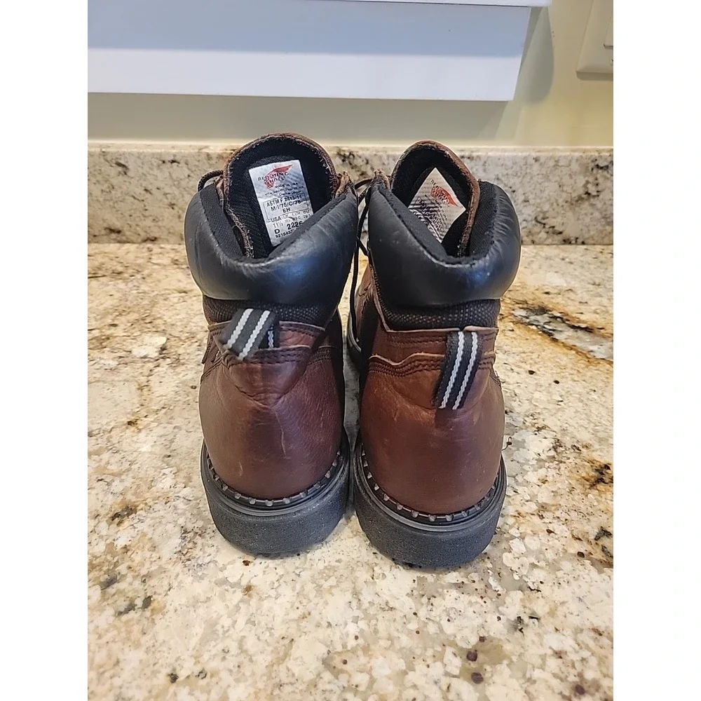 Red Wing 2226 Dyna-Force Made In USA Steel Toe Leather Work Boots Size 11.5 D